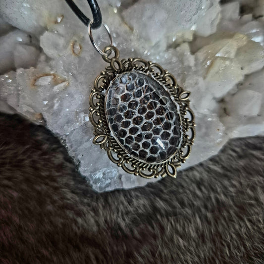 Snake Skin Pendant