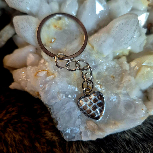 Snake Skin Keyring